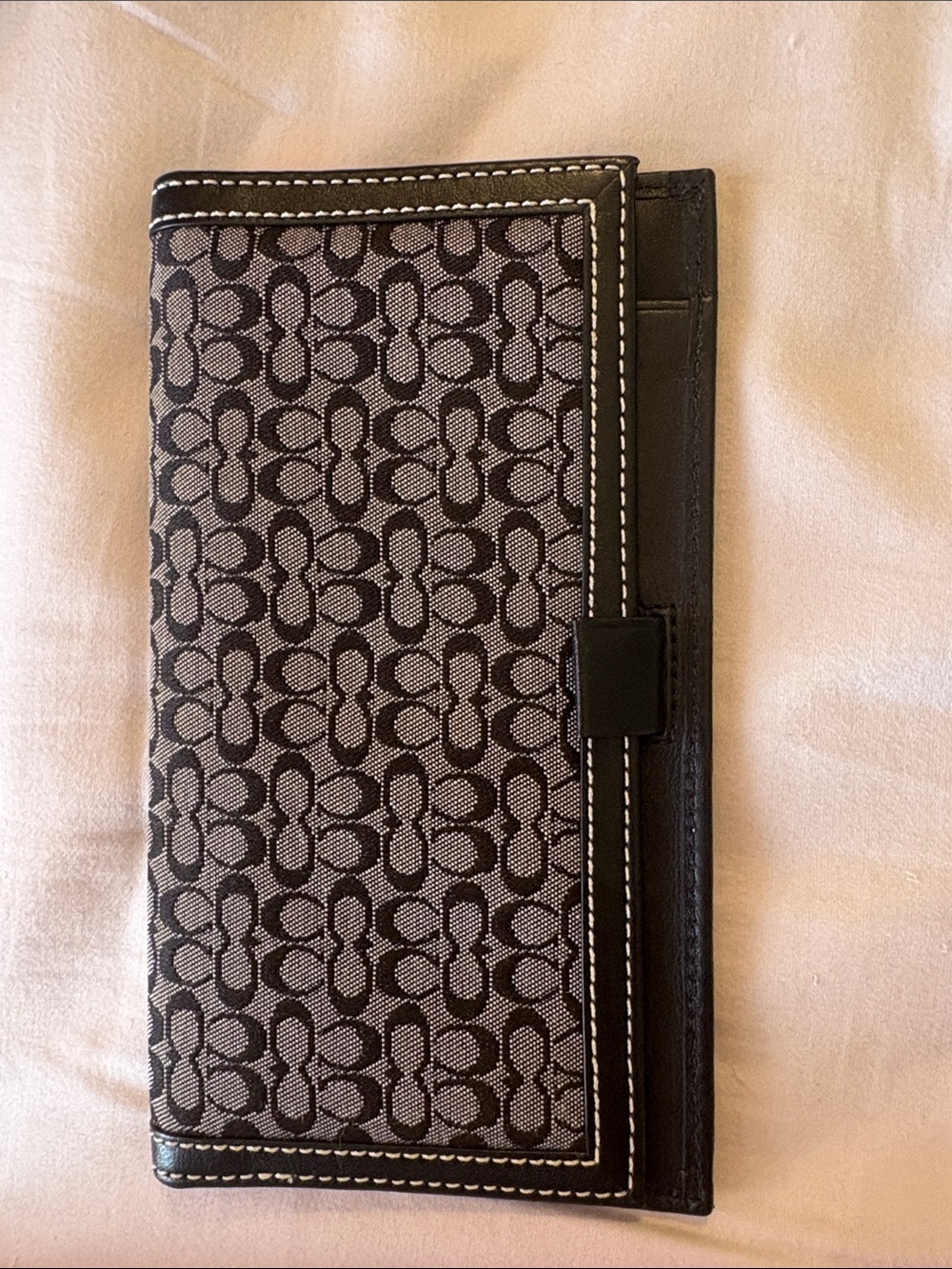 Vintage Coach wallet chequebook